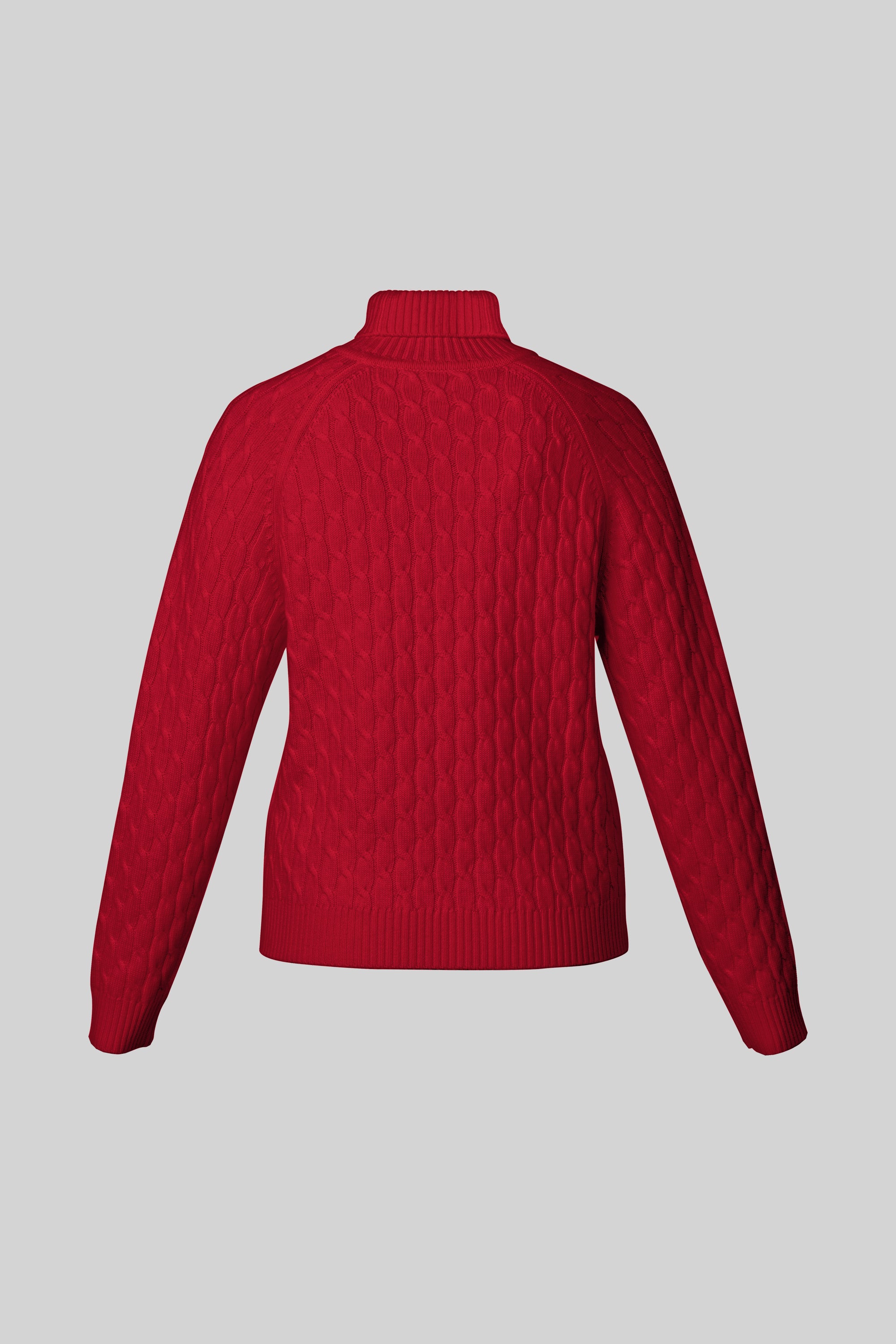 Corlears Cable Sweater in Lion Brand Wool Ease Thick & Quick - M22089 WETQ  - Downloadable PDF